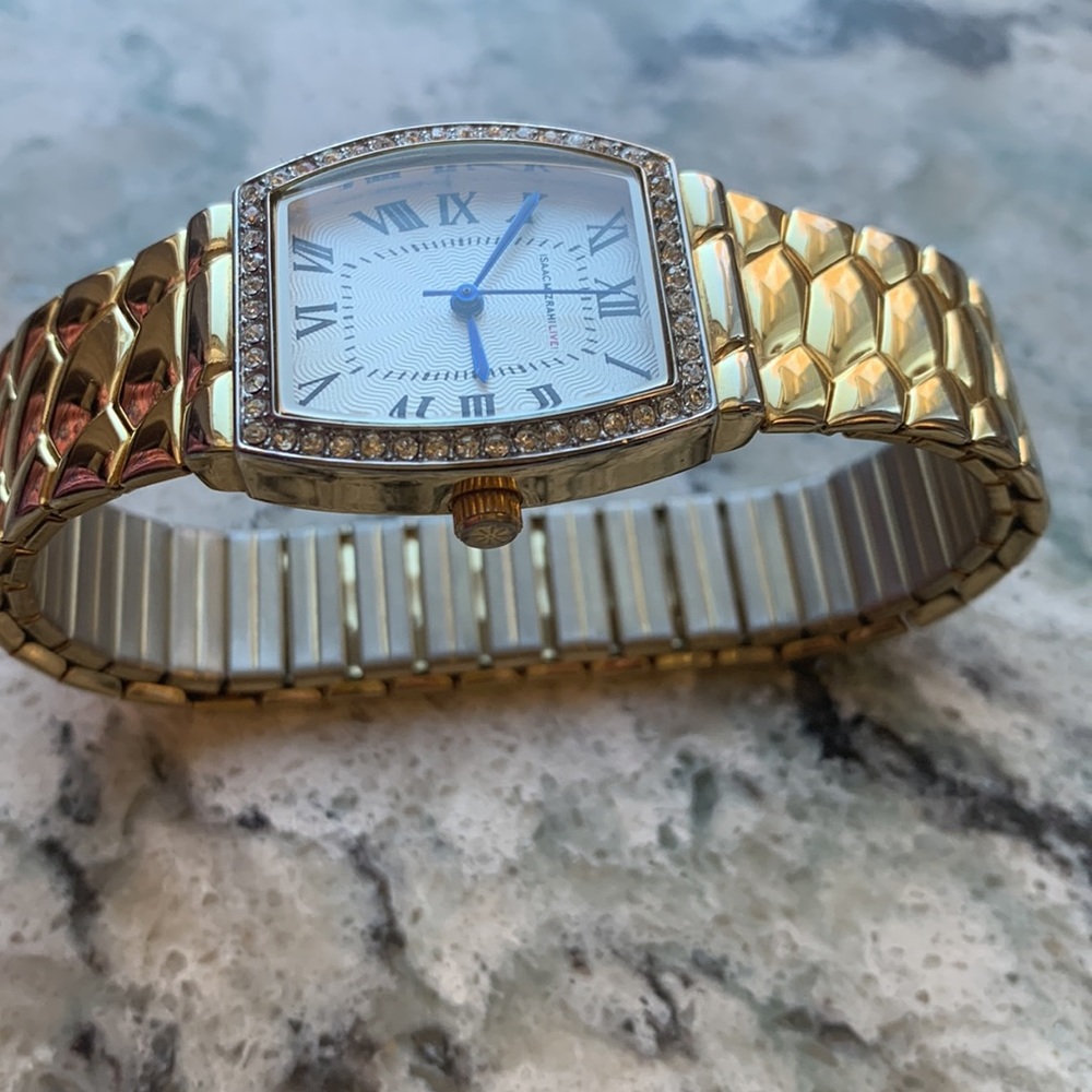 Bundle of 2 Stretch Band Watches by Isaac Mizrahi Live for QVC - Picture 3 of 6